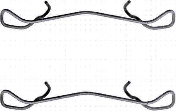 HELLA PAGID Piederumu komplekts, Bremžu suports 8DZ 355 201-681